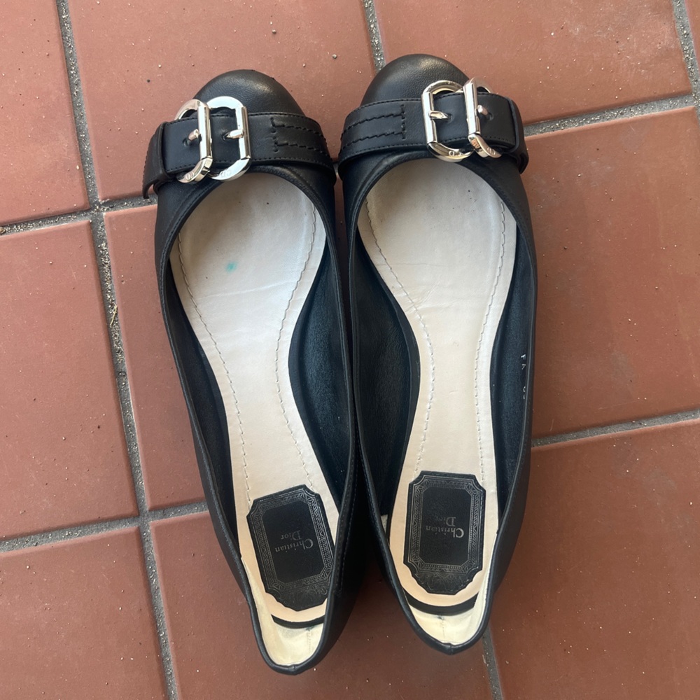 Dior Buckle Flats (Box & Dustbag)